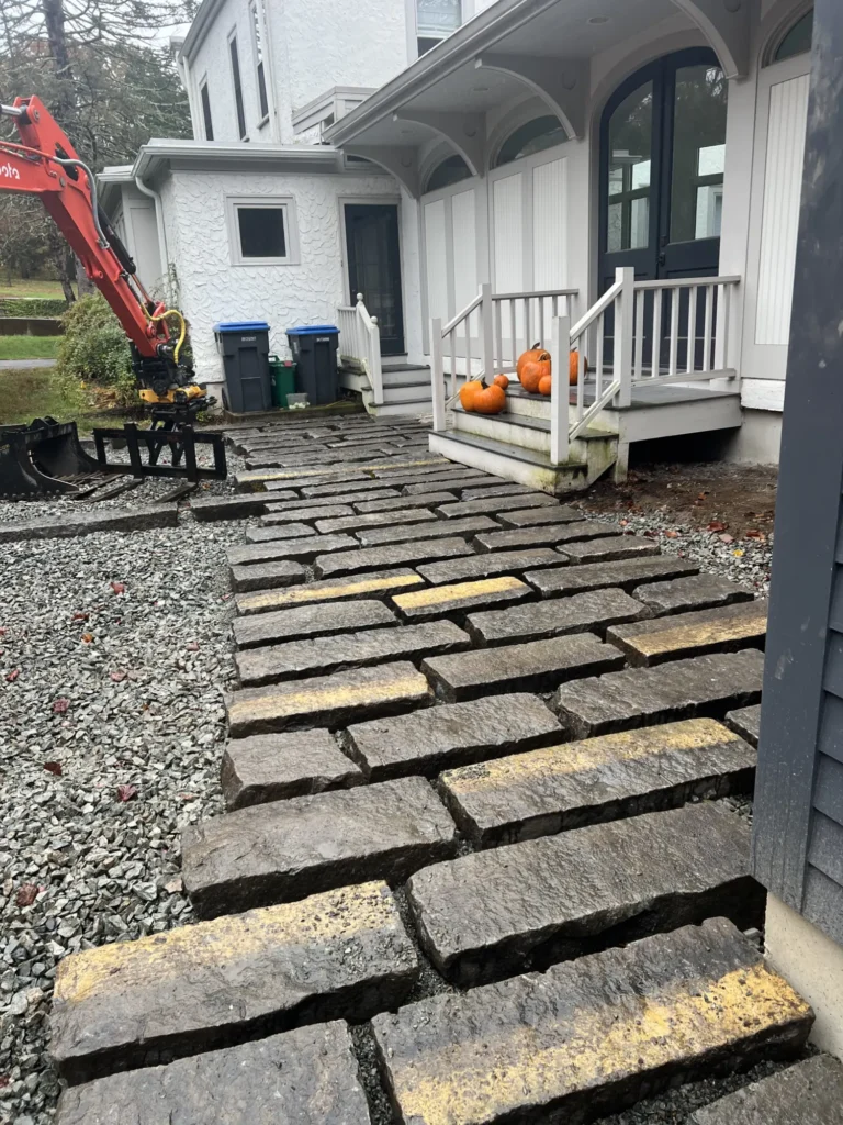 Walnut During2 - H&H Landscape Management - Natick, MA