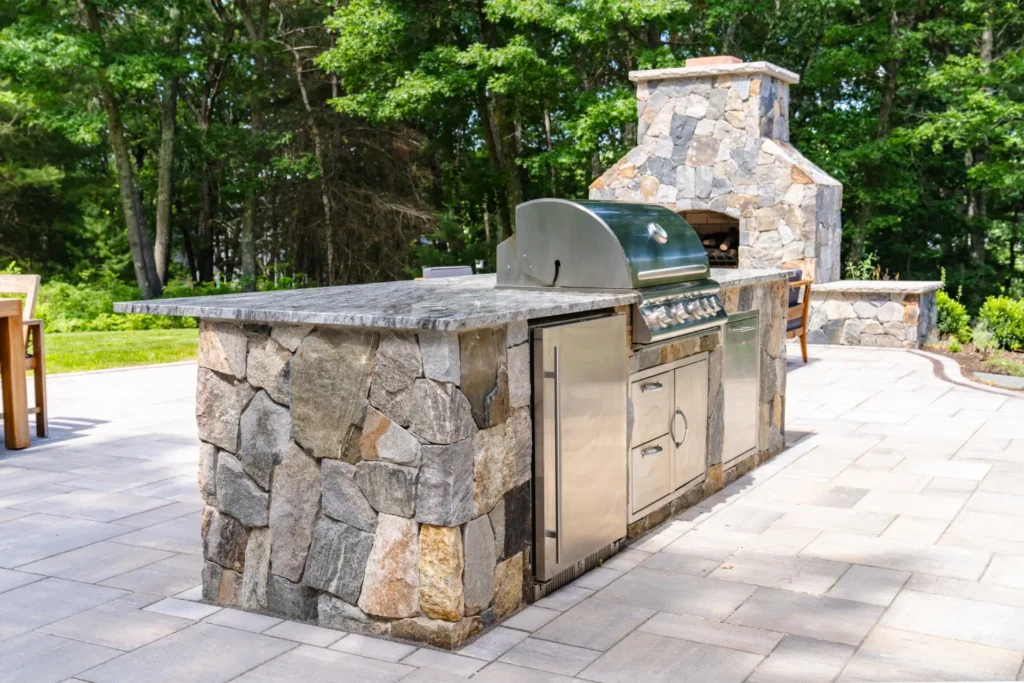 Backyard Reimagined: A Complete Outdoor Living Transformation in Westwood, MA by H&H Landscape